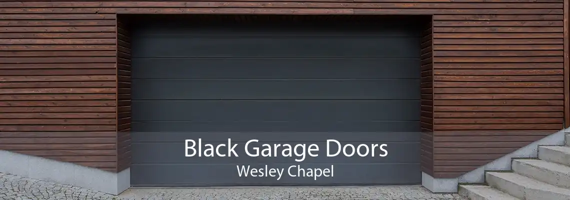 Black Garage Doors Wesley Chapel