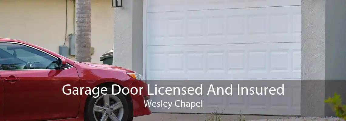 Garage Door Licensed And Insured Wesley Chapel