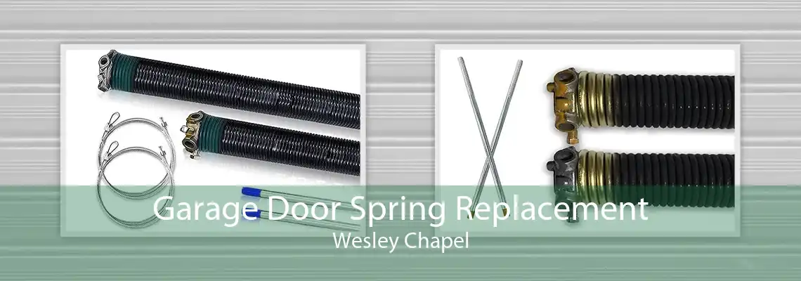 Garage Door Spring Replacement Wesley Chapel