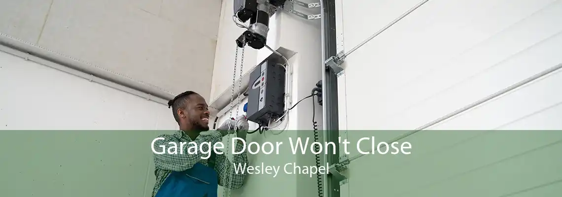 Garage Door Won't Close Wesley Chapel