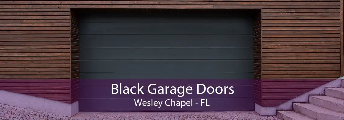 Black Garage Doors Wesley Chapel - FL