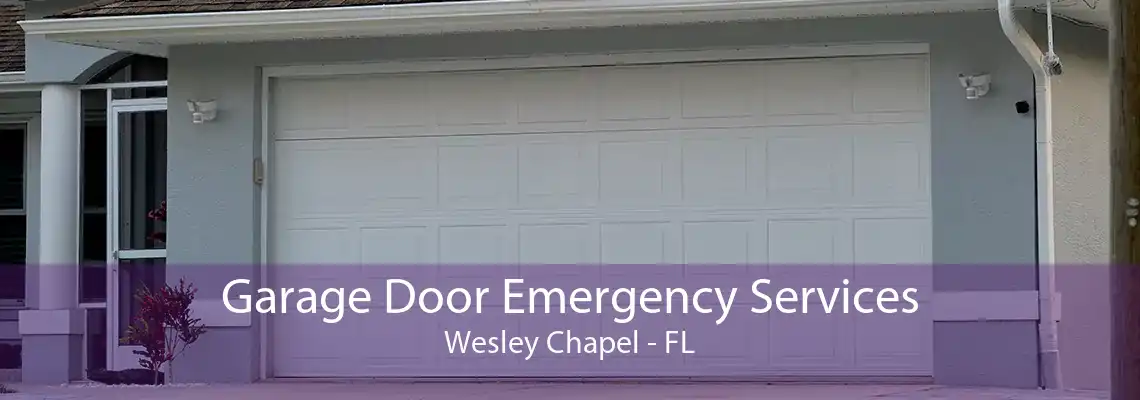 Garage Door Emergency Services Wesley Chapel - FL