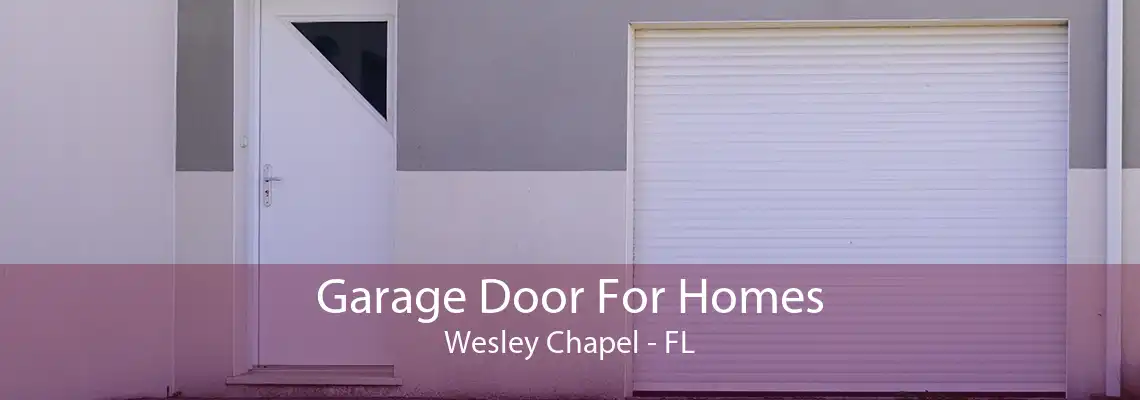 Garage Door For Homes Wesley Chapel - FL