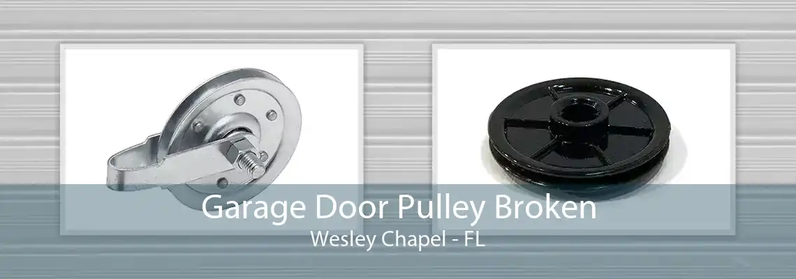 Garage Door Pulley Broken Wesley Chapel - FL